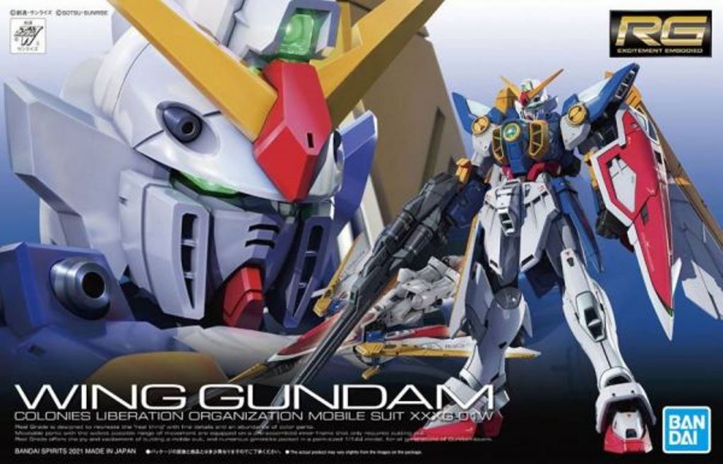 BANDAI 1/144 RG 035 飛翼鋼彈 新機動戰記 鋼彈W 組裝模型_0