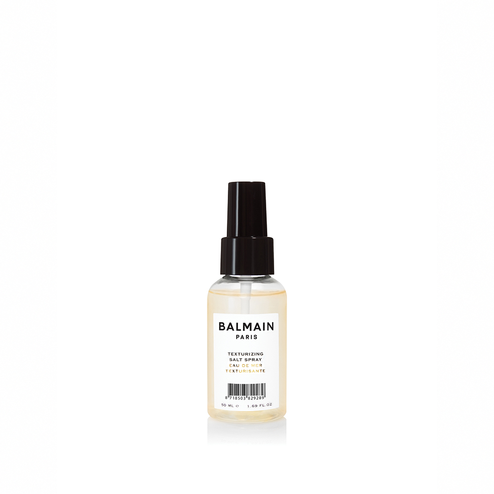 BALMAIN 蜜棕化妝包(摩洛哥堅果保濕精華20ML+豐盈清爽護髮噴霧50ML+海鹽質地改變噴霧50ML+蜜棕髮圈)_4