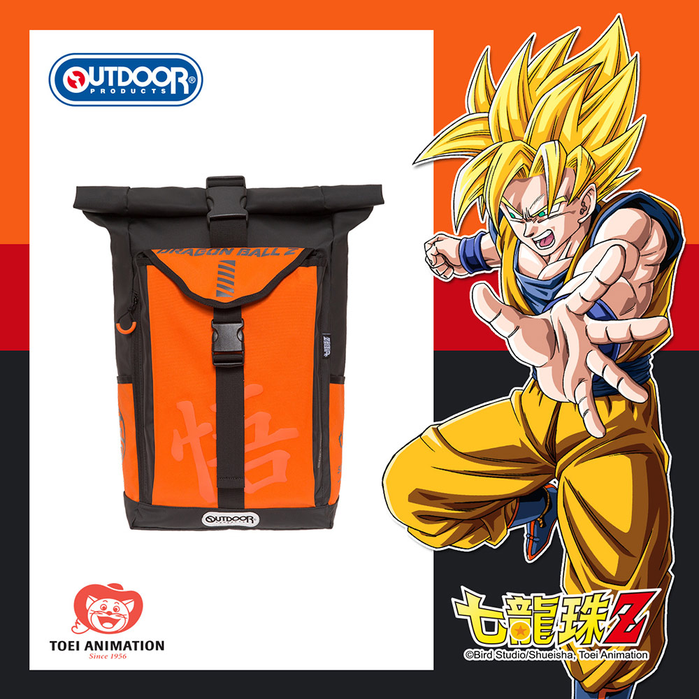 【OUTDOOR】DRAGON BALL Z-七龍珠後背包-黑色 ODDB22B01BK_4