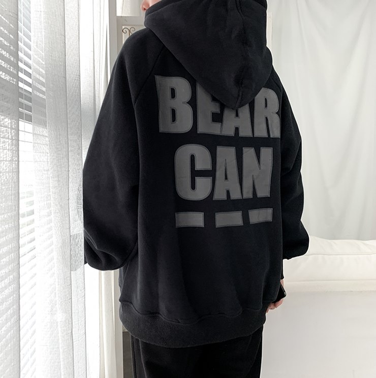 BEAR CAN DEFIANT 連帽衛衣 連帽大學TEE_0