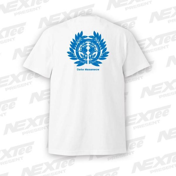 NEXTee KONEKO The Daimyo Masamune 伊達正宗 短袖T恤 白色＆黑色_2