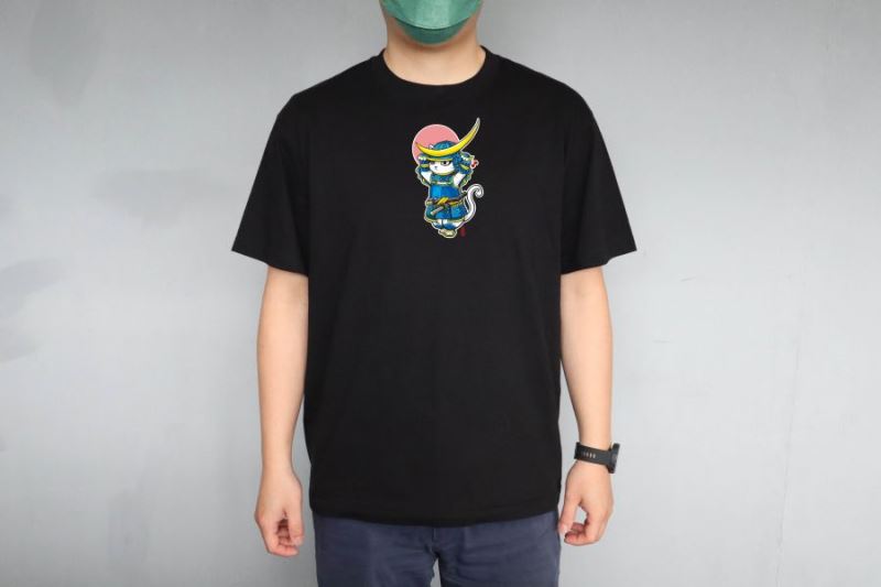 NEXTee KONEKO The Daimyo Masamune 伊達正宗 短袖T恤 白色＆黑色_7