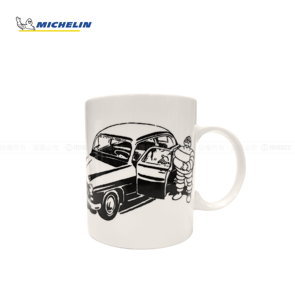 復古插畫 馬克杯 兩入套組 ML-20361【MICHELIN 米其林】_2