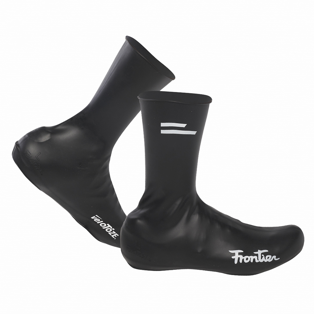 veloToze Shoe Covers - with snaps 快扣款自行車防水鞋套 (黑)_2