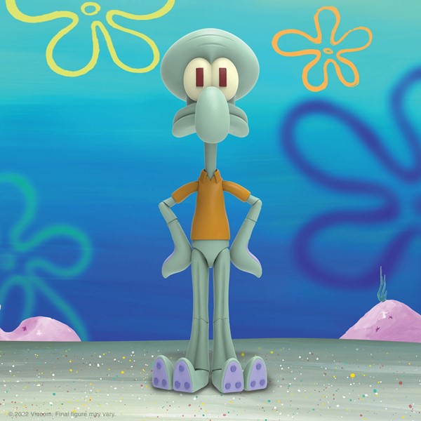 Super7 7吋 海綿寶寶 章魚哥 Squidward 可動完成品_1