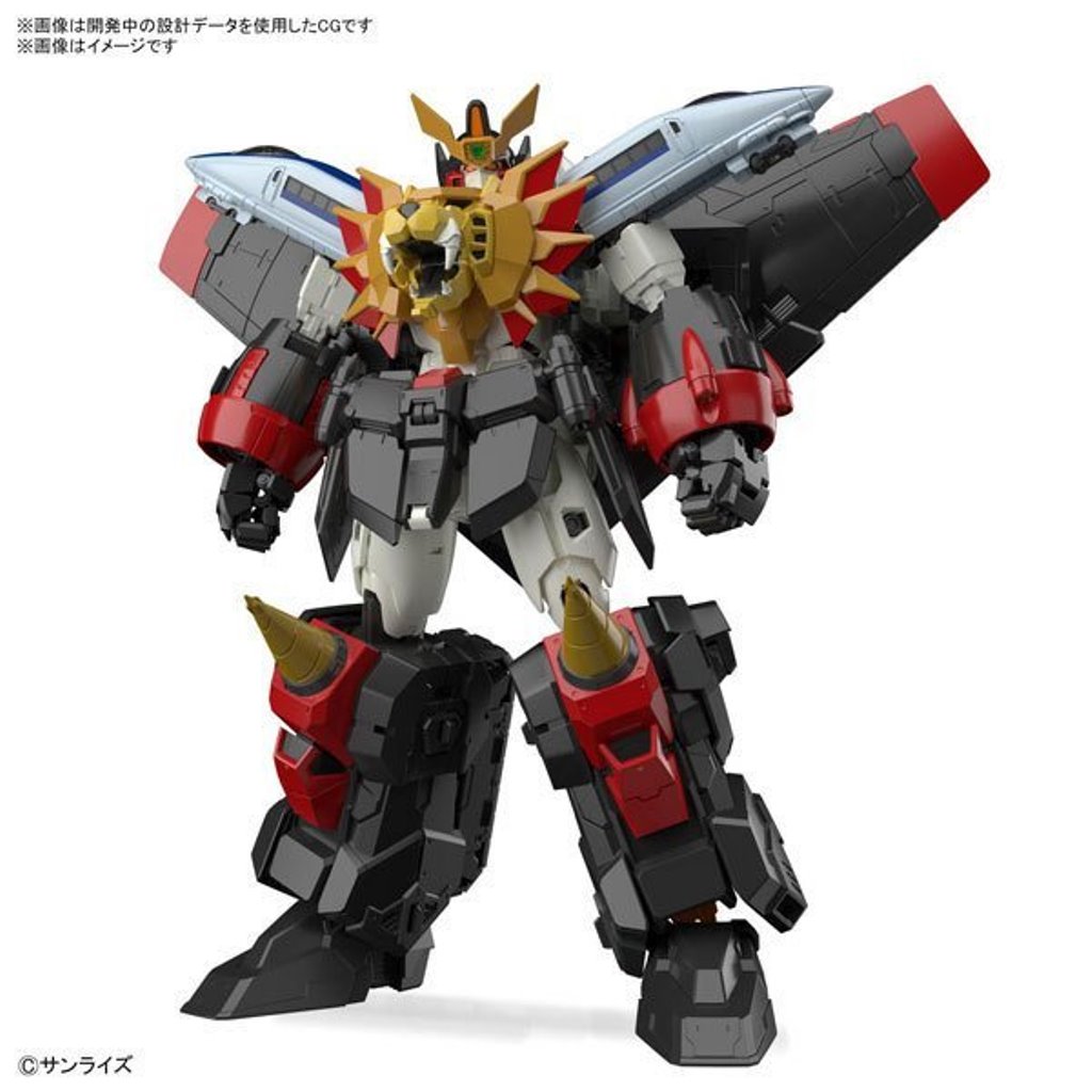 BANDAI RG 勇者王 我王凱牙 GAOGAIGAR 組裝模型_2