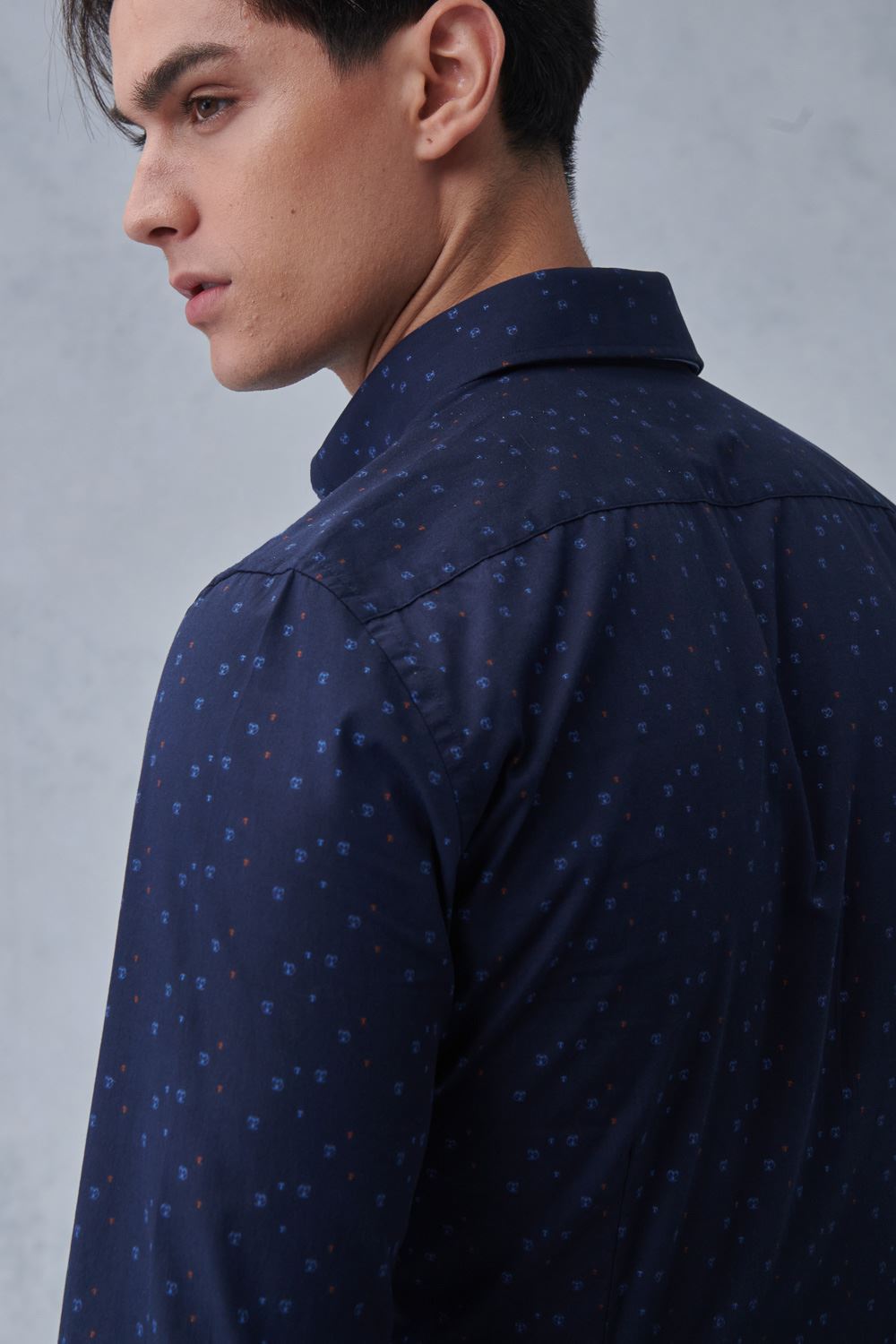 SST&C #Comfortable Cotton  Small Logo Printed Shirt | 0312212003  (Outlet)_6