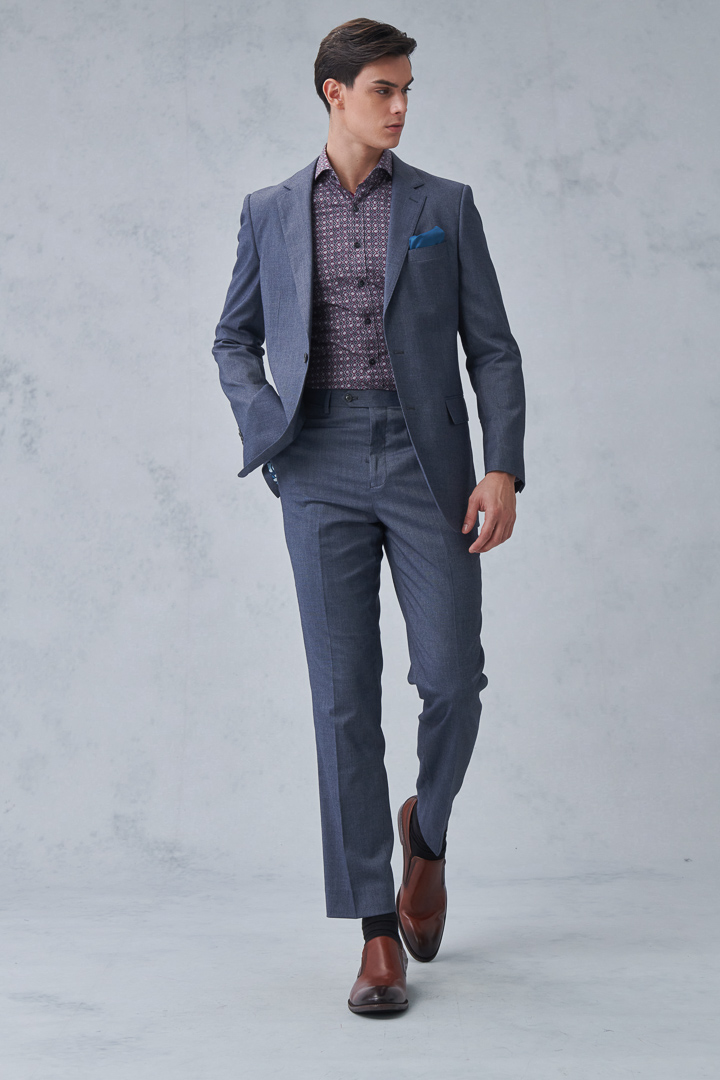 SST&C Gray Classic Suit Jacket | 0112212004  (Outlet)_2