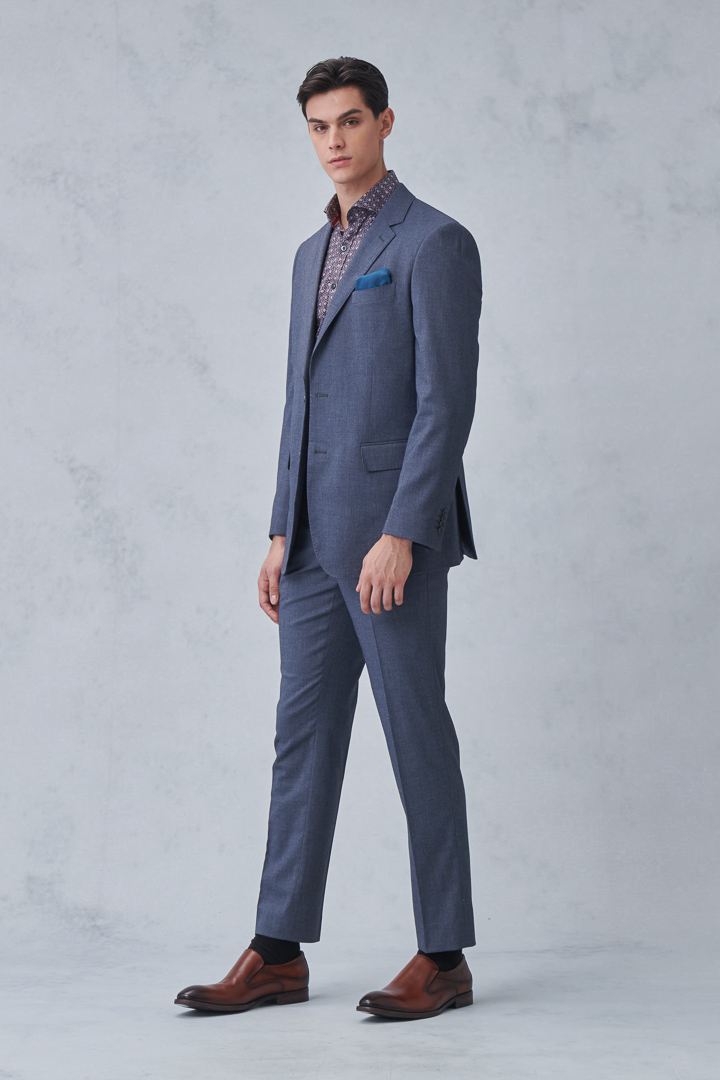 SST&C Gray Classic Suit Jacket | 0112212004  (Outlet)_3