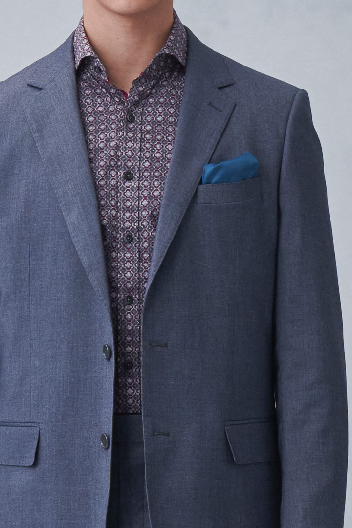 SST&C Gray Classic Suit Jacket | 0112212004  (Outlet)_6