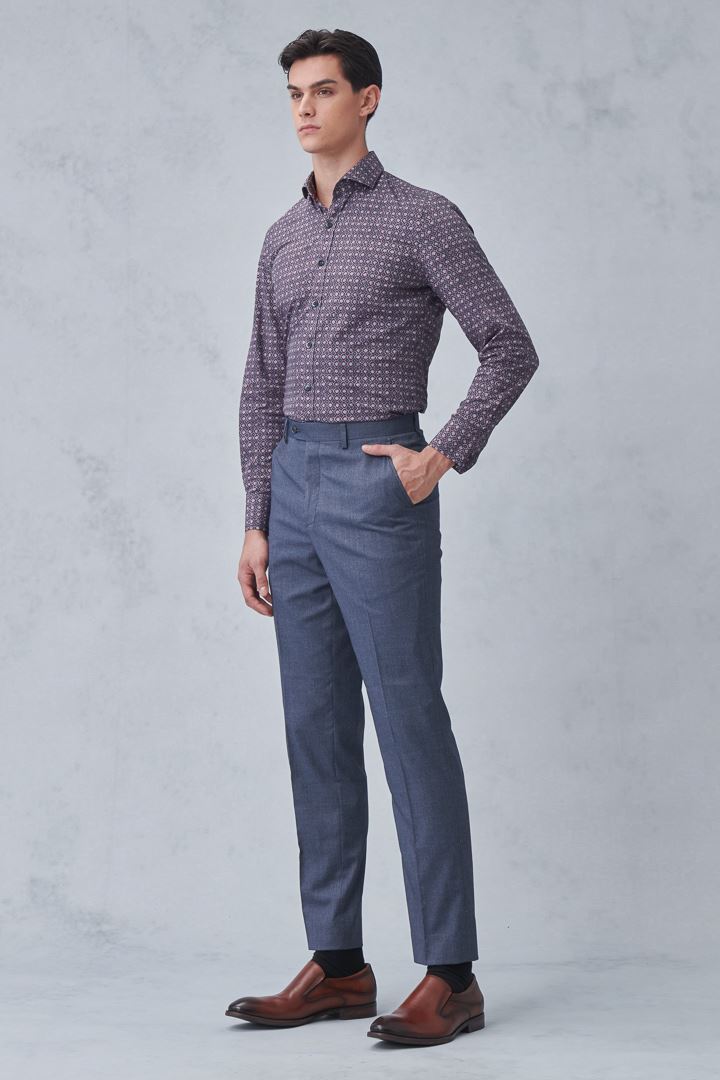 SST&C Gray Classic Suit Trousers | 0212212004  (Outlet)_1