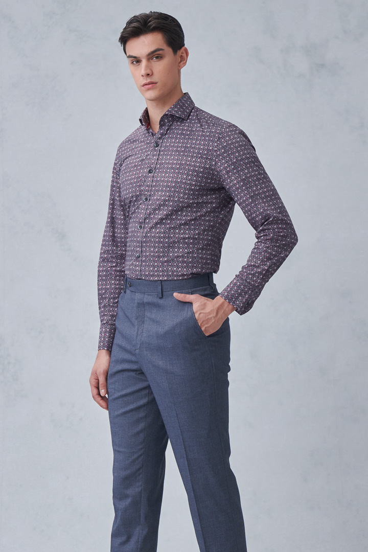 SST&C Gray Classic Suit Trousers | 0212212004  (Outlet)_2