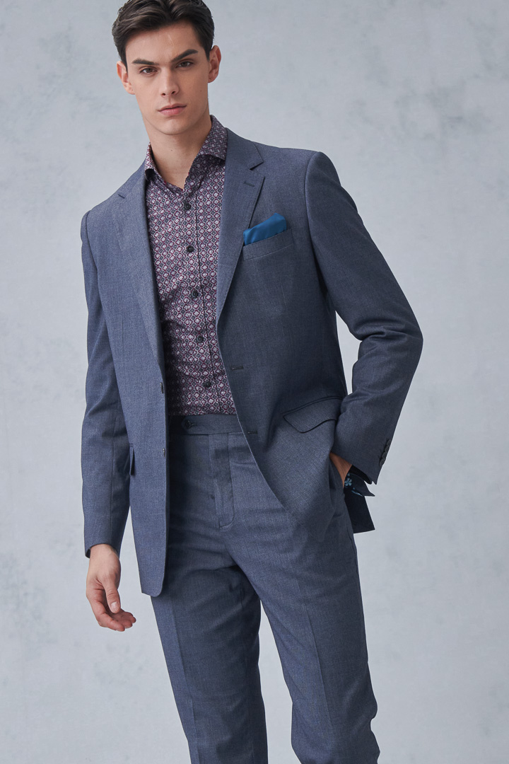 SST&C Gray Classic Suit Trousers | 0212212004  (Outlet)_3