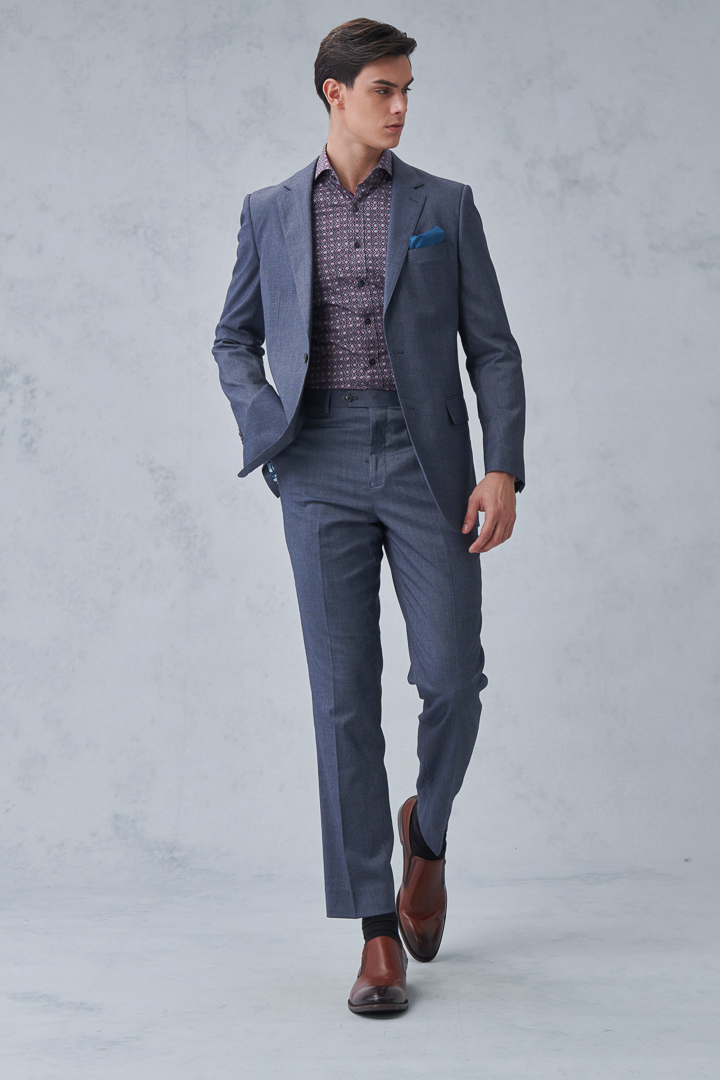 SST&C Gray Classic Suit Trousers | 0212212004  (Outlet)_4