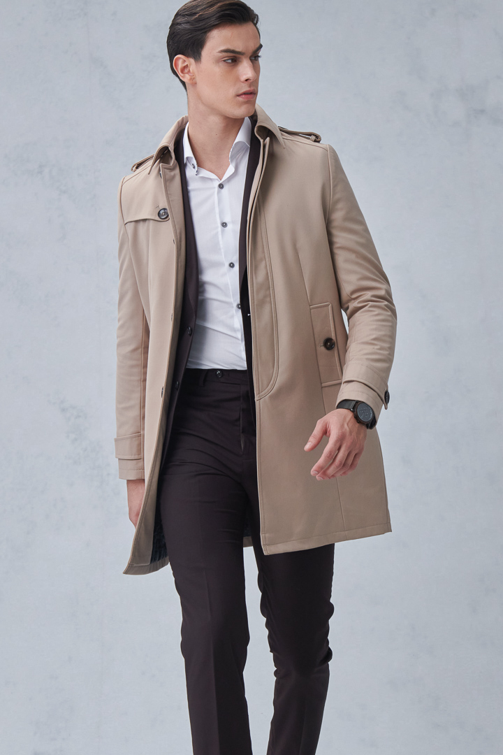 SST&C Brown Slim Fit Suit Trousers | 0212212005  (Outlet)_6