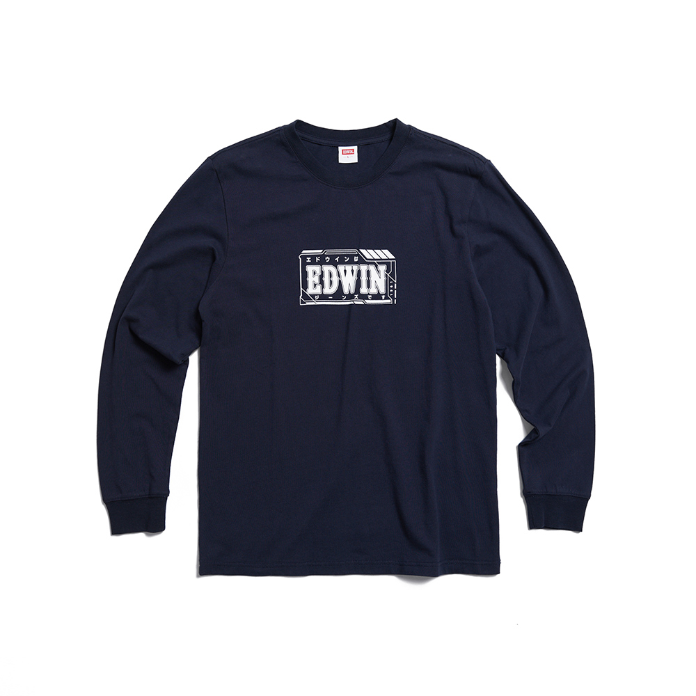 EDWIN｜中性｜未來視窗薄長袖T恤