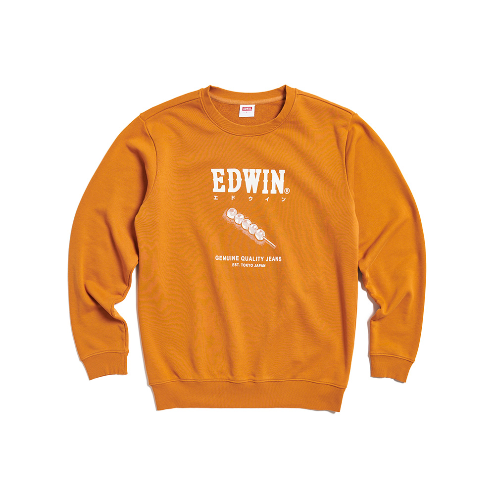 EDWIN｜中性｜美味糰子厚長袖T恤