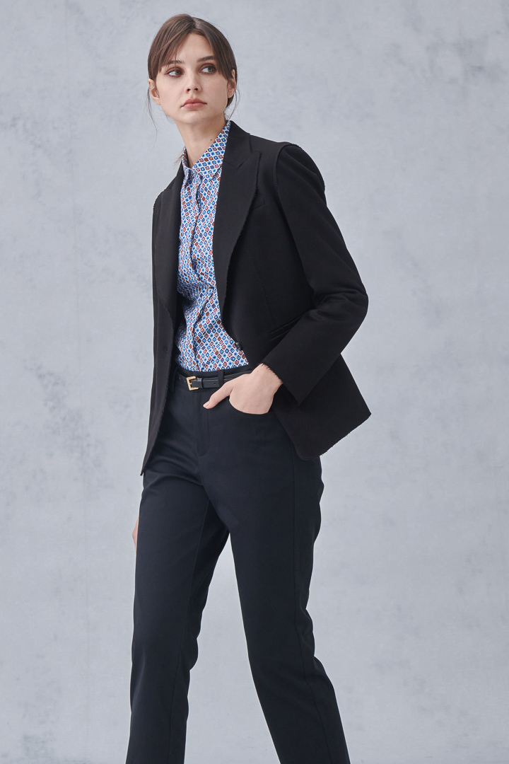 SST&C Princess Cut Geometric Print Shirt | 7562210010  (Outlet)_2