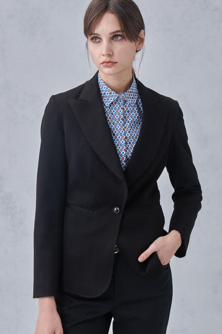 SST&C Princess Cut Geometric Print Shirt | 7562210010  (Outlet)_4