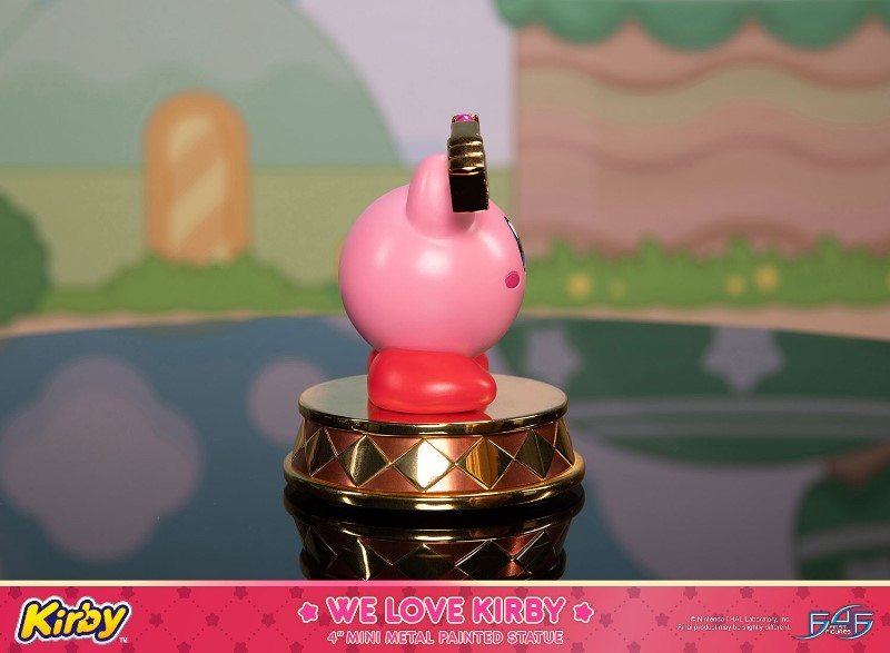 First 4 Figures 星之卡比 金屬彩繪雕像 10.5公分 靜態完成品_6