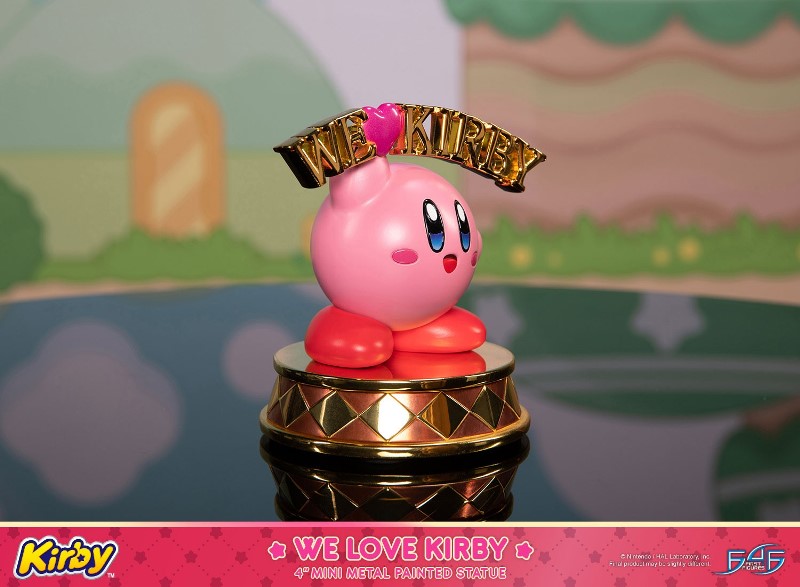 First 4 Figures 星之卡比 金屬彩繪雕像 10.5公分 靜態完成品_7