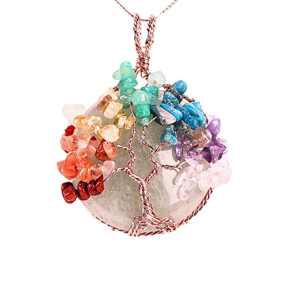七脈輪-東菱玉能量生命樹項鍊（限海外直購）Necklace_2