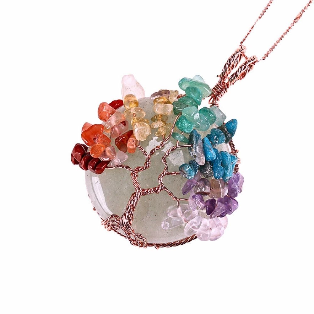 七脈輪-東菱玉能量生命樹項鍊（限海外直購）Necklace_3