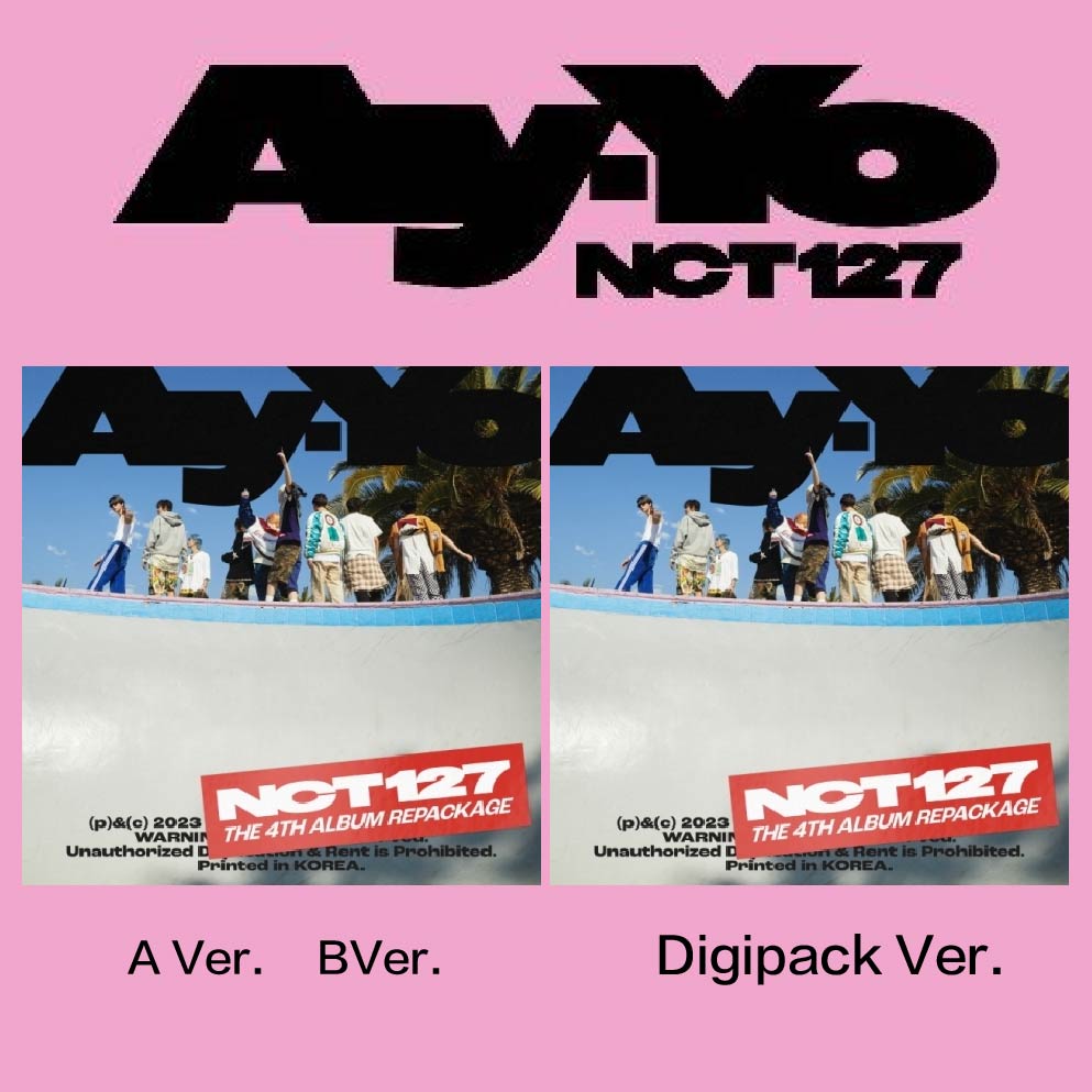 NCT 127 - VOL.4 REPACKAGE 'AY-YO' 正規四輯 改版 韓國進口_0