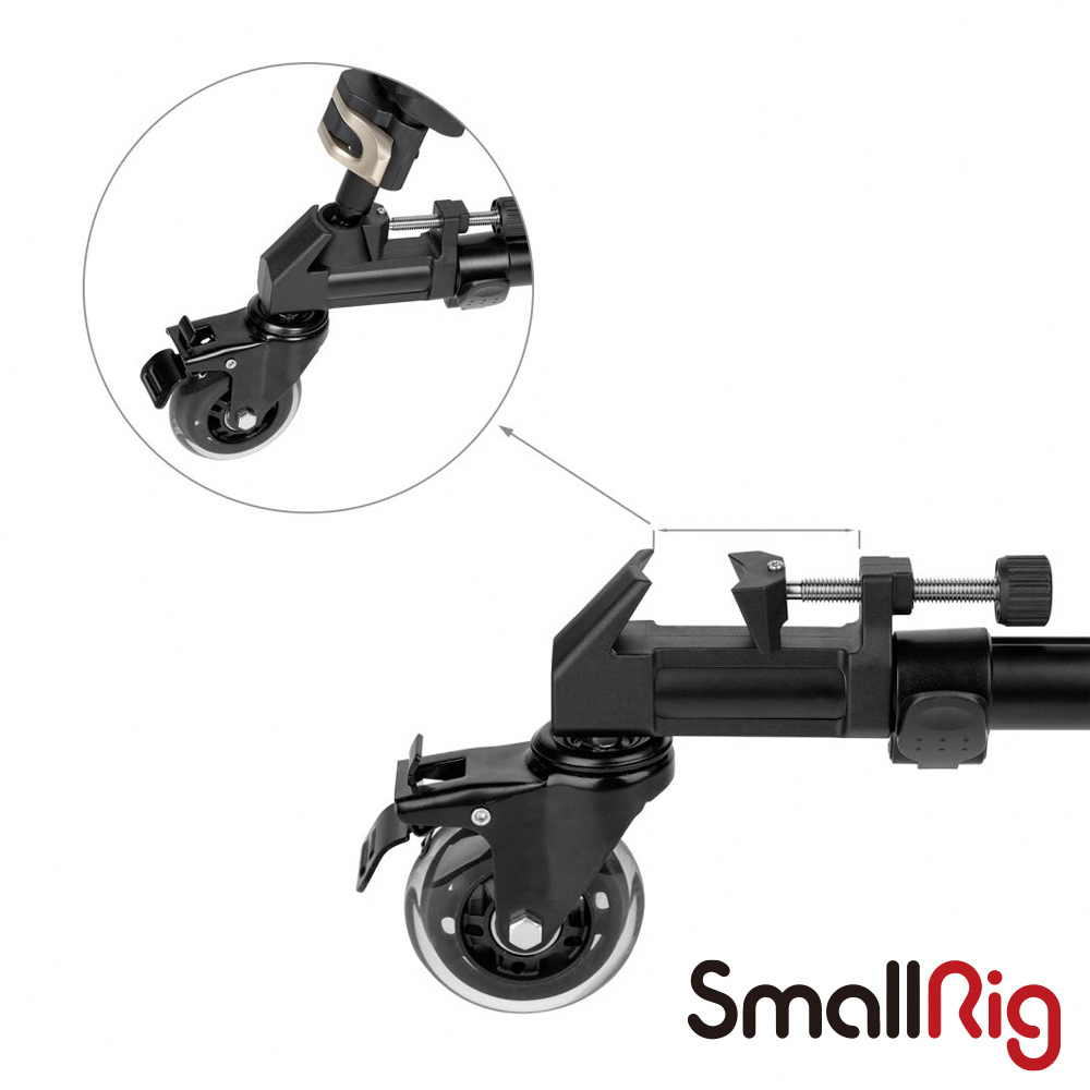 【SmallRig】3986 三腳架滑輪 公司貨_6