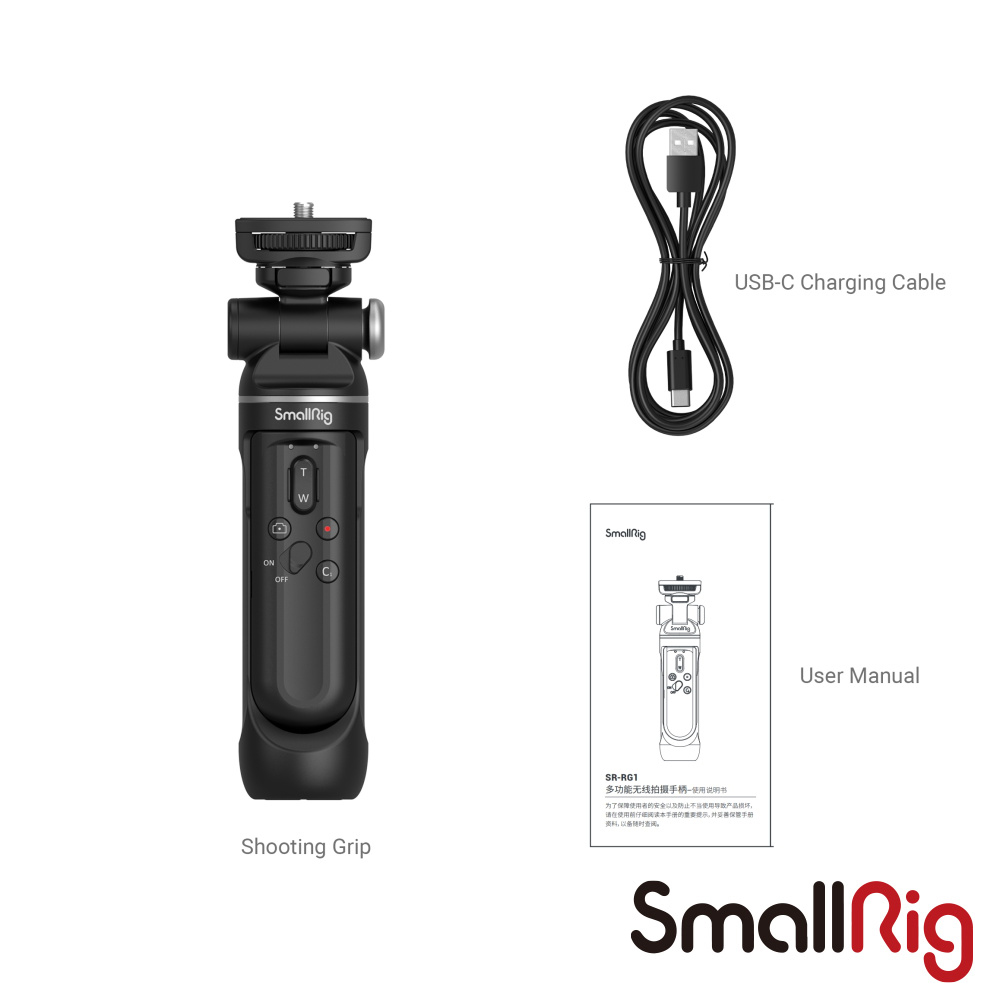 【預購】【SmallRig】3326 無線遙控手把 適用 Sony / Canon 相機 公司貨_8
