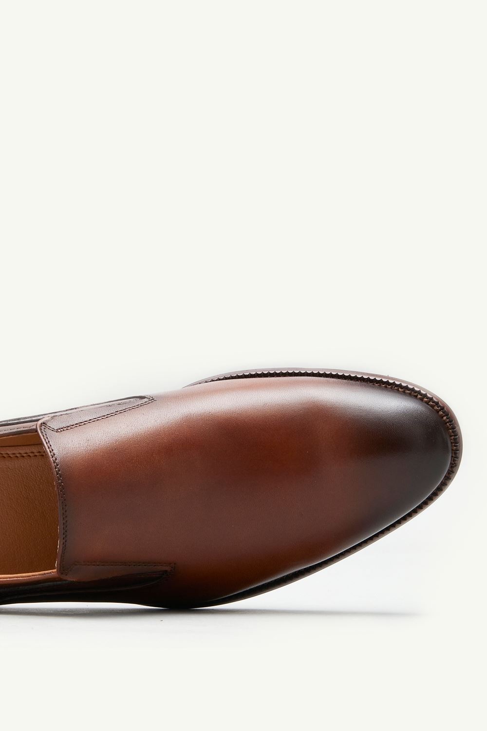 SST&C Light Coffee Classic Leather Shoes | 1312211003  (Outlet)_3