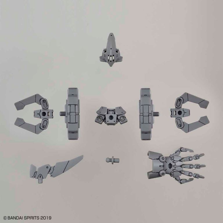 BANDAI 1/144 30mm OP-19 防衛作戰用選配式裝甲 歇爾諾瓦用 淡灰色 組裝模型_1