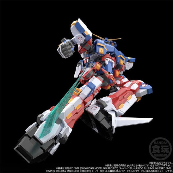 BANDAI 盒玩 SMP 超級機器人大戰OG SRX 特效配件組 組裝模型_4