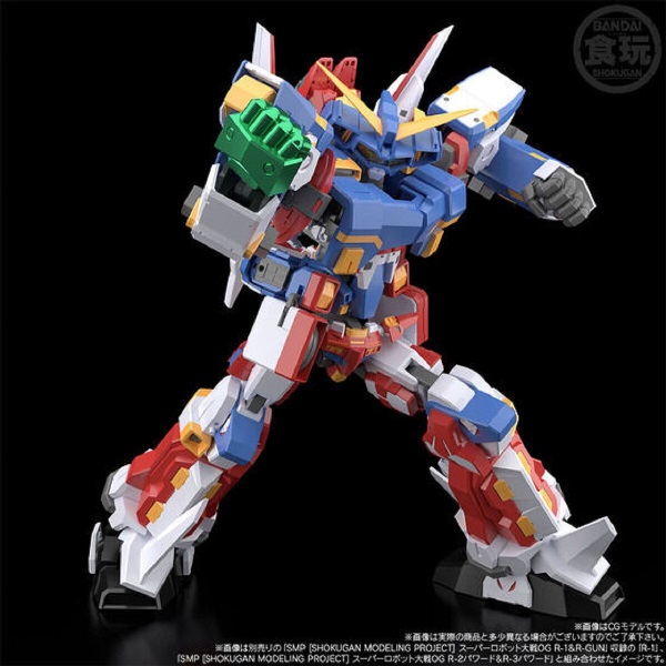 BANDAI 盒玩 SMP 超級機器人大戰OG SRX 特效配件組 組裝模型_5