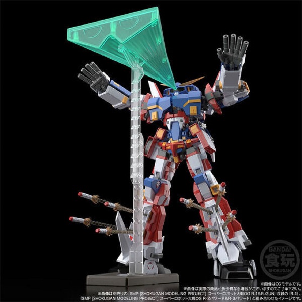BANDAI 盒玩 SMP 超級機器人大戰OG SRX 特效配件組 組裝模型_6