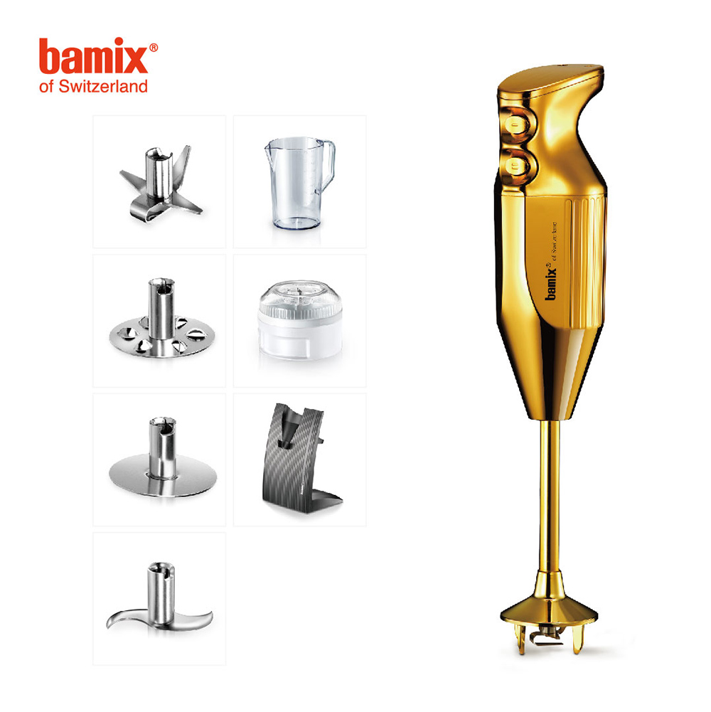 Bamix寶迷 轉動奇機料理棒 Luxury 皇家金_0