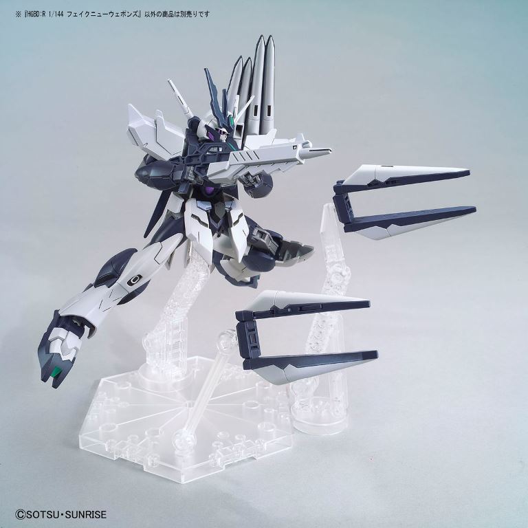 BANDAI 1/144 HGBD:R 030 偽 ν 武器組 鋼彈創鬥者 潛網大戰 組裝模型_2