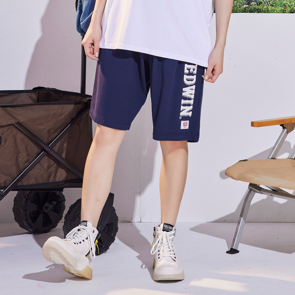 EDWIN｜男裝｜復古抽繩休閒短褲