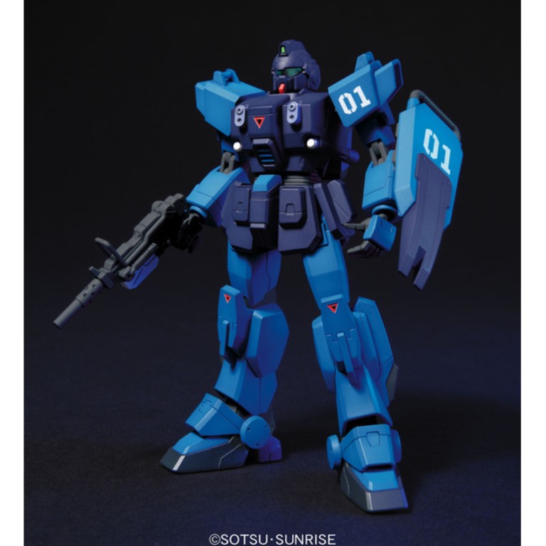BANDAI 1/144 HGUC 080 蒼藍宿命1號機 機動戰士鋼彈外傳THE BLUE DESTINY 組裝模型_1