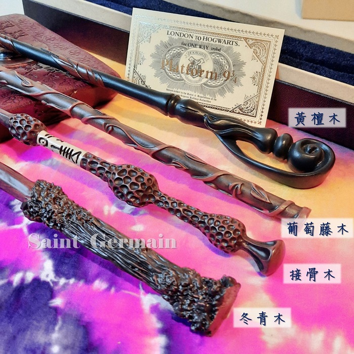 魔法師權杖系列-黃檀木魔杖 魔法杖/魔法棒/魔法師/魔法/拍攝道具/裝飾_5