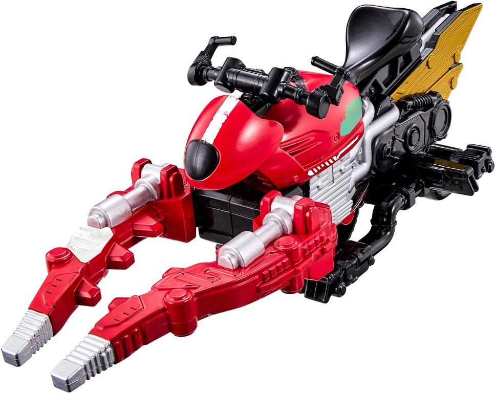 BANDAI 帝王戰隊 可動公仔 工業王國 鐵血的亞瑟歐尼亞 紅戰士&機器套組_5