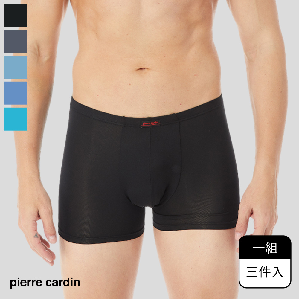 【pierre cardin 皮爾卡登】親膚速乾三片式平口褲-E325PCE(三件組)_0