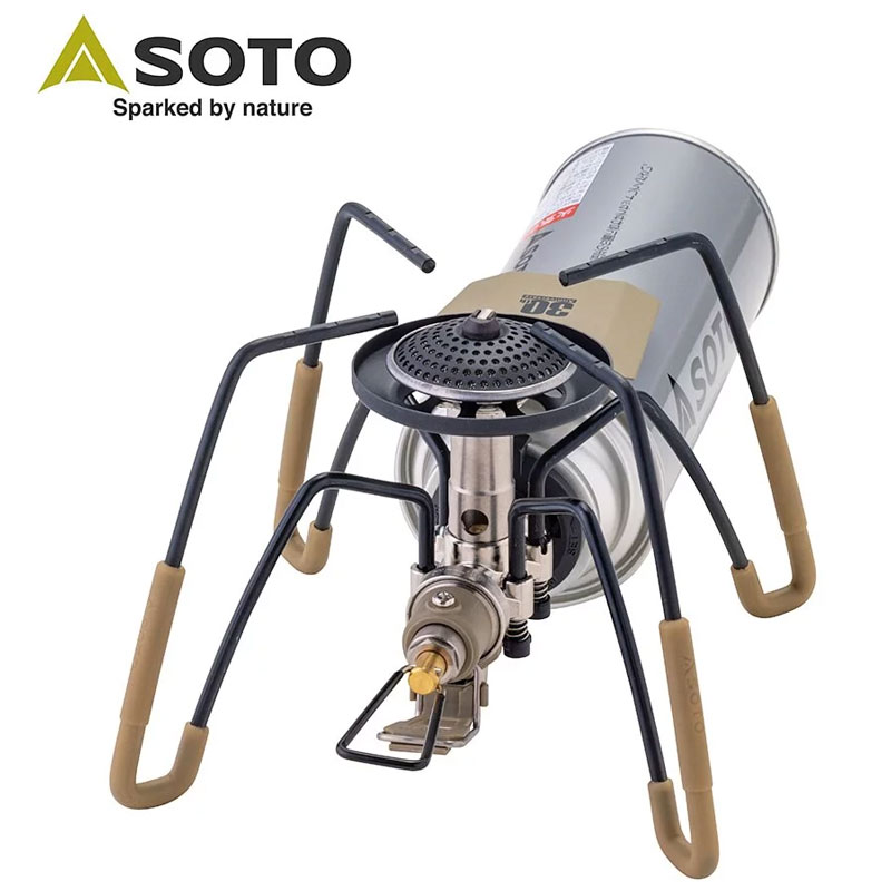 SOTO 日本 ST-AS310DY 30週年紀念 迷你輕便型 戶外休閒爐  蜘蛛爐 瓦斯爐 (附收納袋)_0