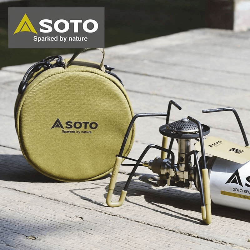 SOTO 日本 ST-AS310DY 30週年紀念 迷你輕便型 戶外休閒爐  蜘蛛爐 瓦斯爐 (附收納袋)_1