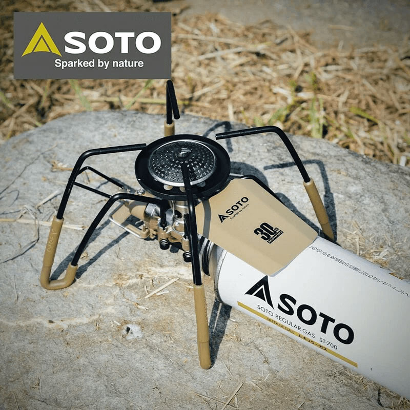 SOTO 日本 ST-AS310DY 30週年紀念 迷你輕便型 戶外休閒爐  蜘蛛爐 瓦斯爐 (附收納袋)_2