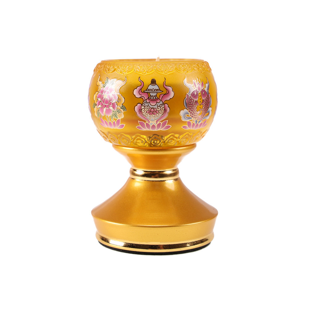 八吉祥酥油燈座（限海外直購）lamp holder_1