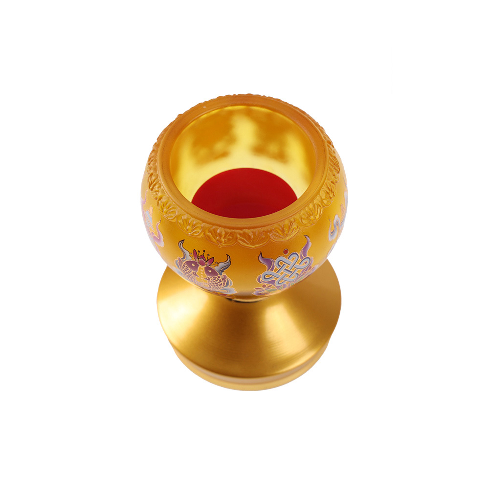 八吉祥酥油燈座（限海外直購）lamp holder_5