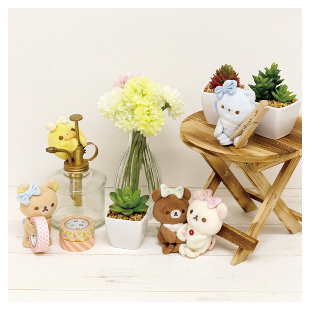 【Rilakkuma/拉拉熊】20周年感謝系列磁鐵小公仔(全五款)_1
