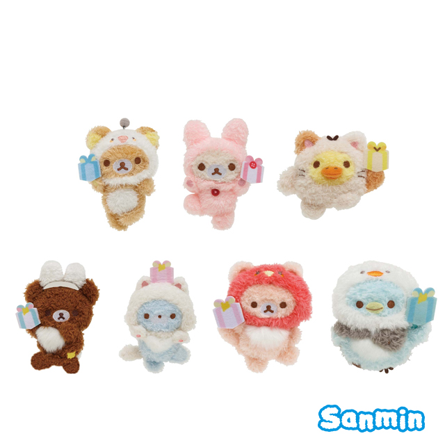 【Rilakkuma/拉拉熊】20周年感謝系列別針小公仔(全七款)_0