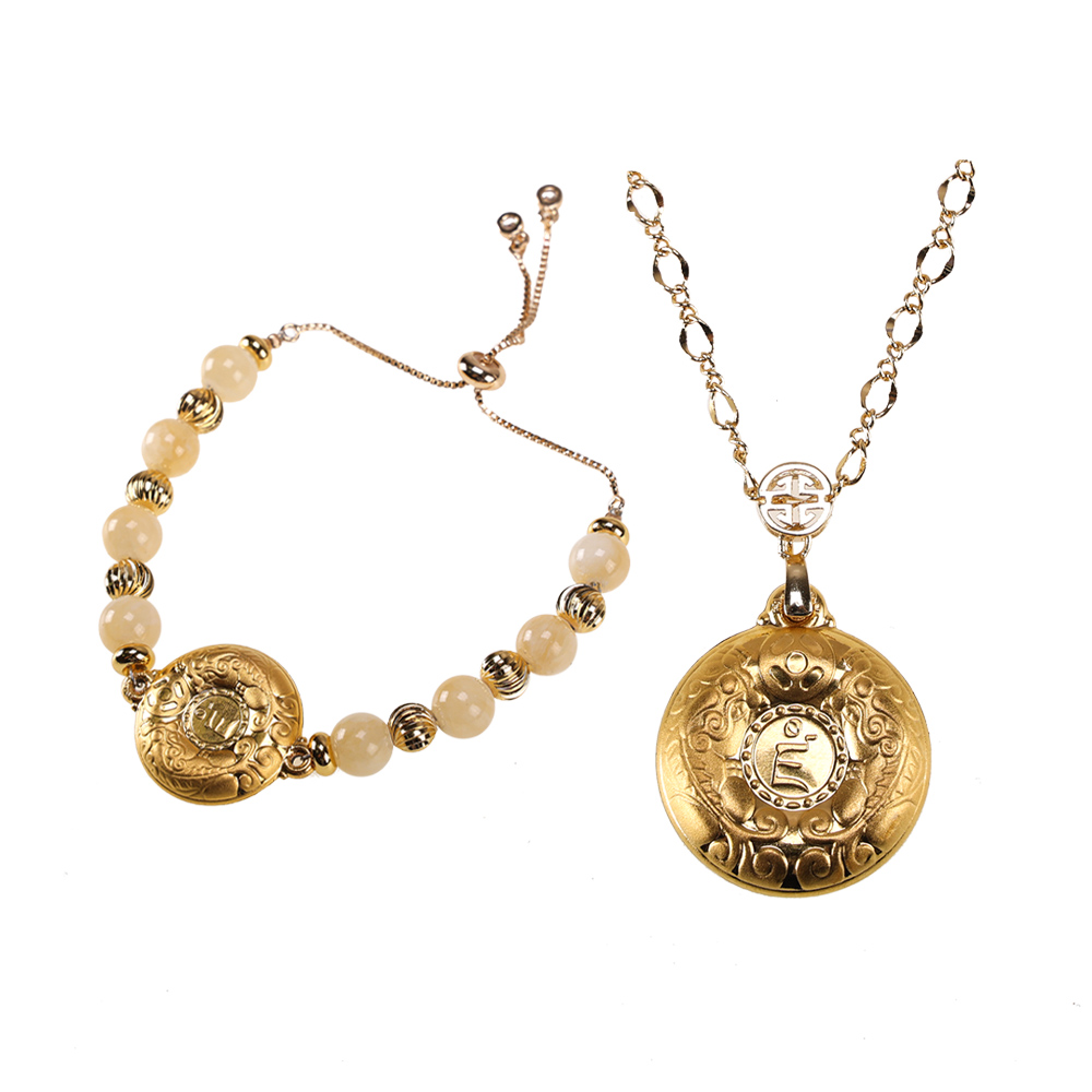 咬錢貔貅24K金箔致富加持組（限海外直購）Accessory set_4